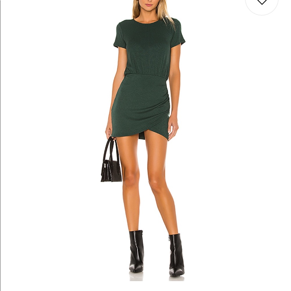Lovers + Friends Green Mini Dress